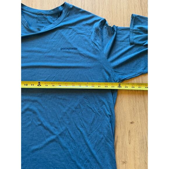 Patagonia Long Sleeve Crew Neck Graphic Pullover Men’s XL Blue - Picture 5 of 8